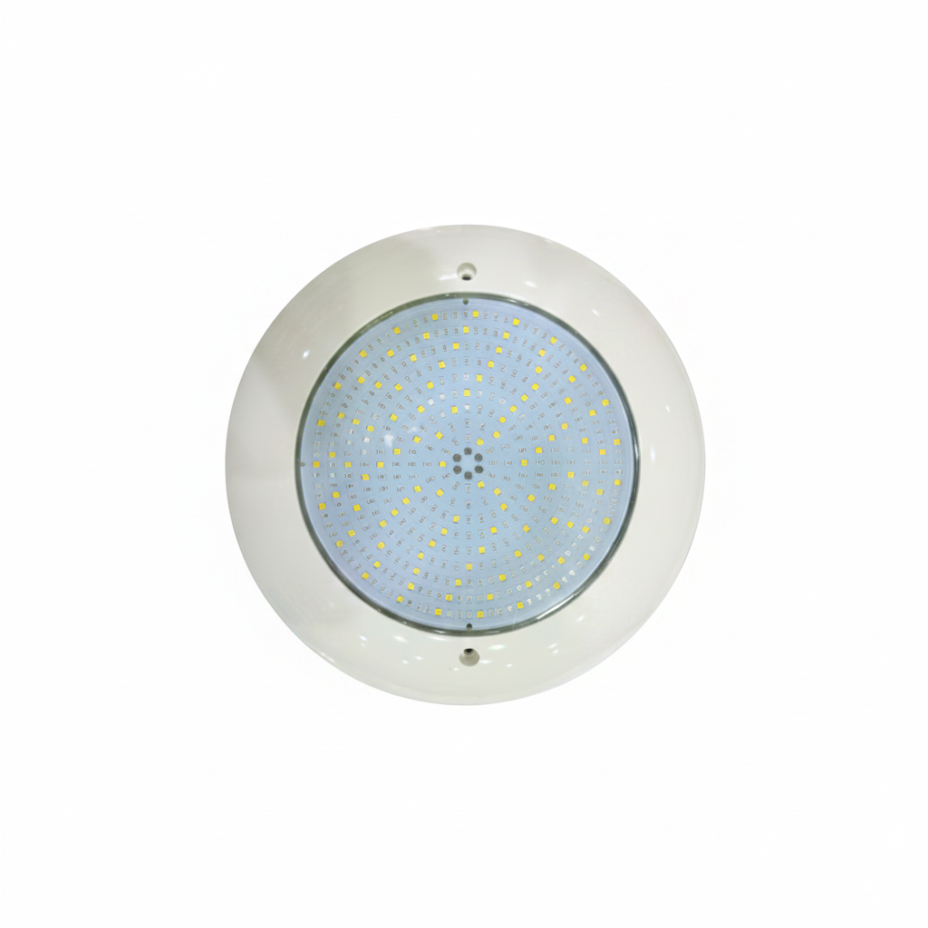 كشاف مسبح بلاستيك LED بريموت 35 واط 12 فولت | Remote LED Pool Light 35W 12V