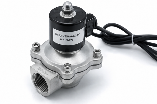 24V AC صمام سولينويد كهربائي | Electric Solenoid Valve 2W320-25A