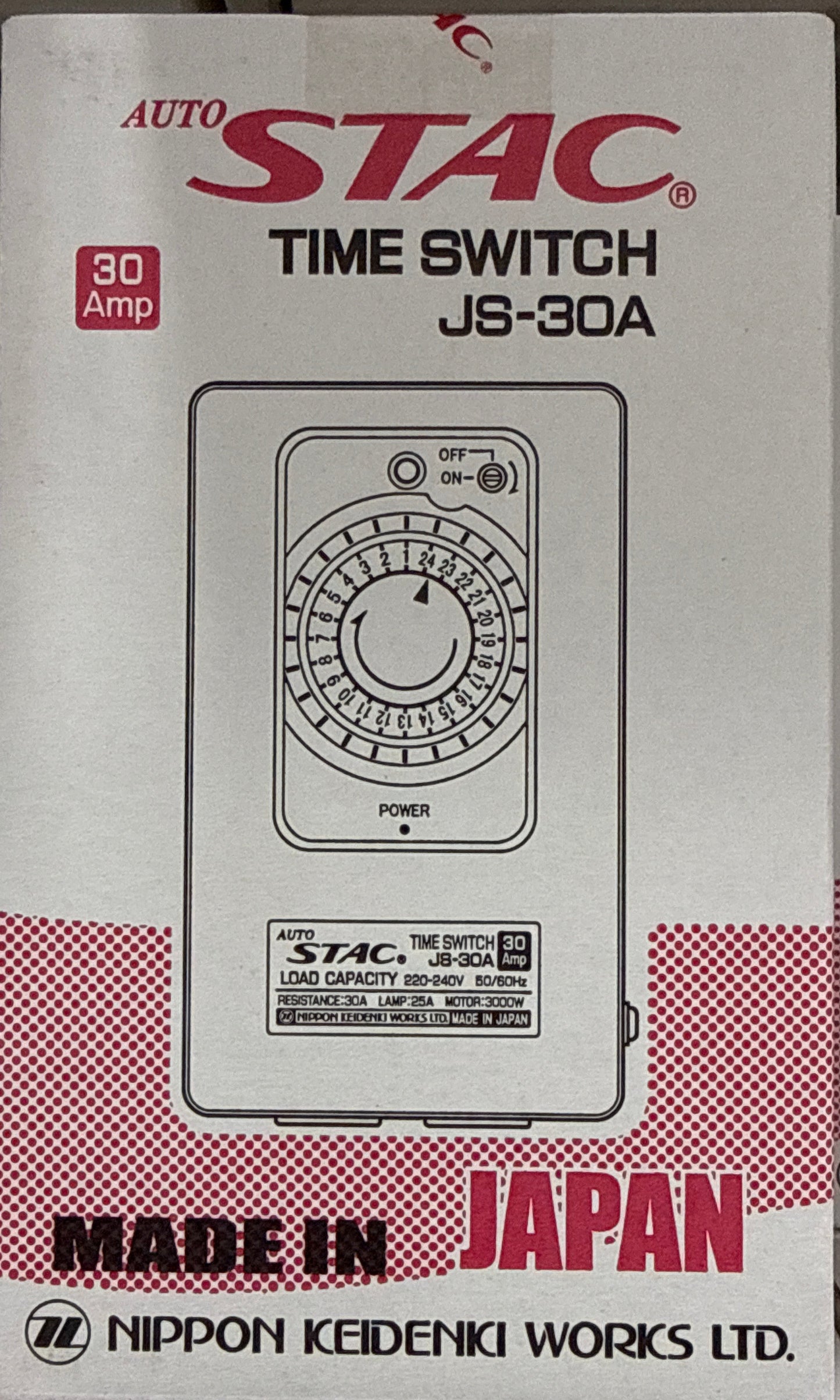 Time switch Stac Japan مؤقت تايمر ياباني
