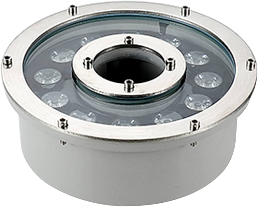 12v LED كشاف نافورة دائري