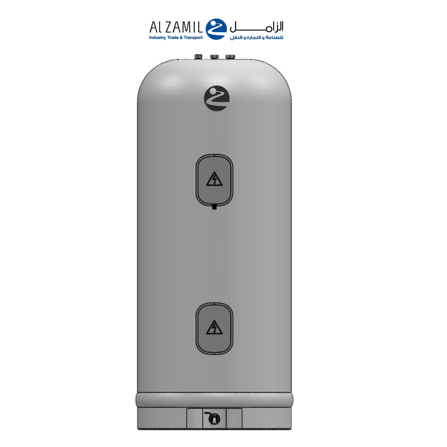 سخان مركزي الزامل صناعة سعودية 85 جالون