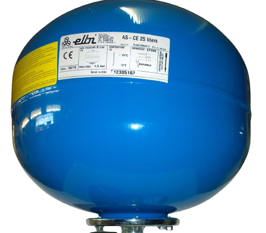 خزان ضغط ايطالي 24 لتر 10بار ELBI