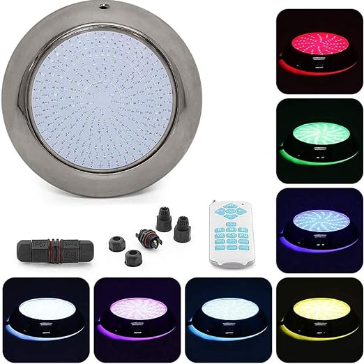 316ss 12v 35w LED كشاف مسبح لطش ستيل ملون بريموت