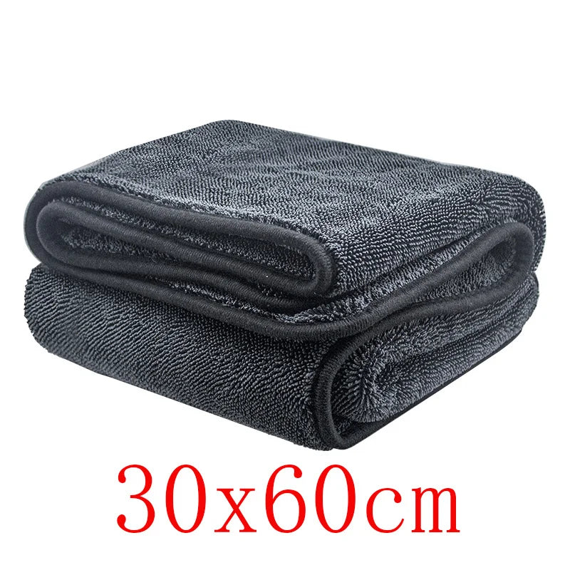 منشفة مايكروفايبر كبيرة لغسيل وتجفيف السيارات | Super Absorbent Microfiber Car Drying Towel