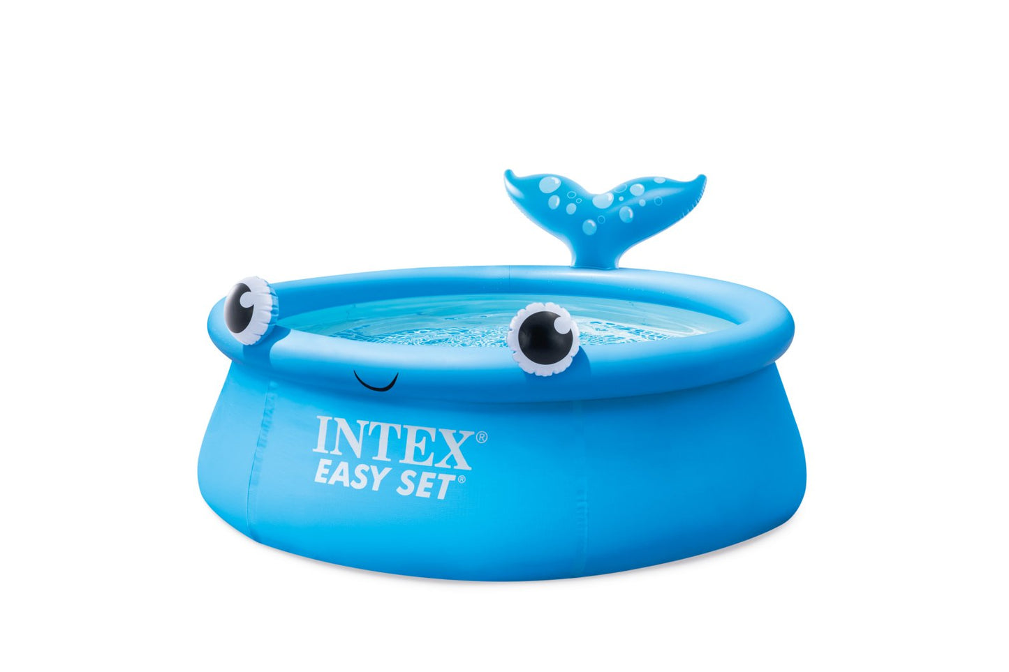 مسبح إيزي سيت جولي ويل 1.83 متر × 51 سم إنتكس | Intex Jolly Whale Easy Set Pool 1.83m x 51cm INT26102