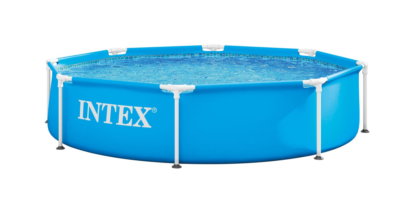 حمام سباحة بإطار معدني 8 قدم × 20 بوصة إنتكس | Intex Metal Frame Pool 8ft x 20in INT28205