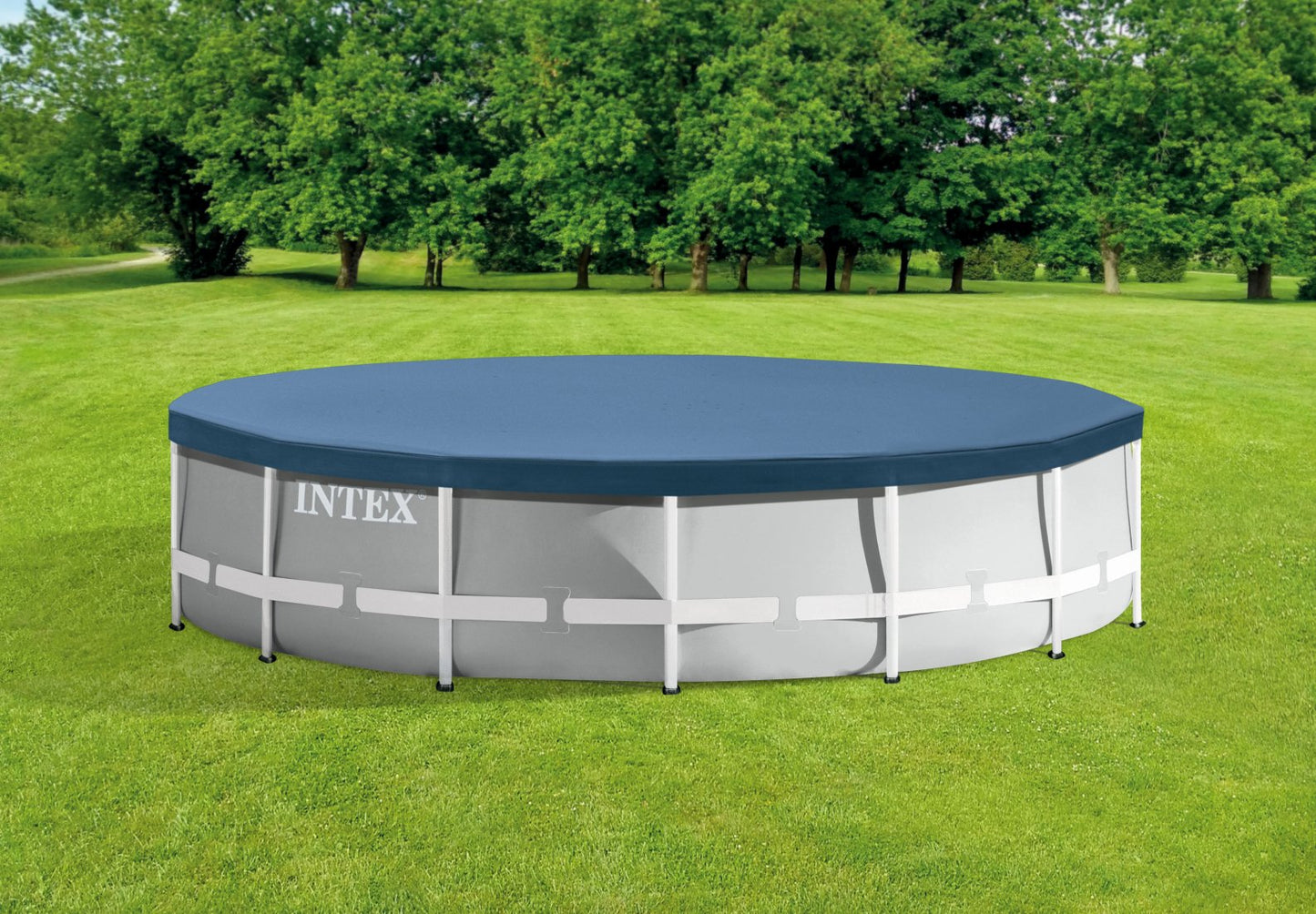 غطاء حمام سباحة دائري 15 قدم × 10 بوصة إنتكس | Intex Round Pool Cover 15ft x 10in INT28032