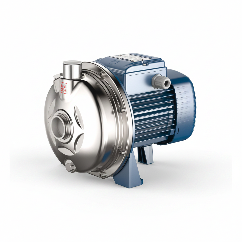 مضخة مياه Pedrollo ستانلس 1 حصان | Pedrollo Stainless Steel Water Pump 1 HP