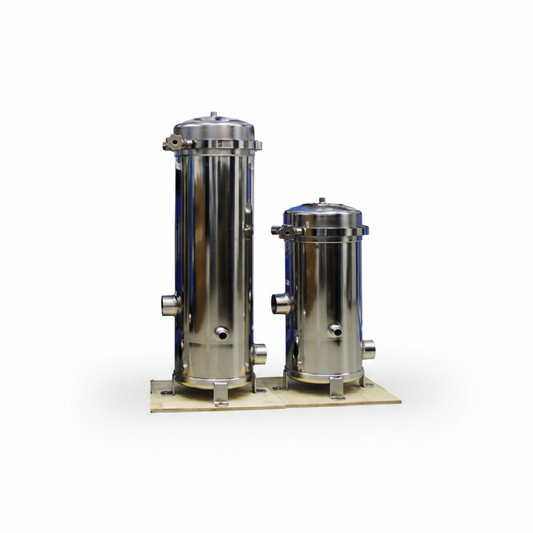 Stainless Steel 5-Cartridge Filter Housing 30 Inch BN1-W5L3 | حاوية فلاتر ستانلس ستيل 5 شمعات 30 بوصة BN1-W5L3