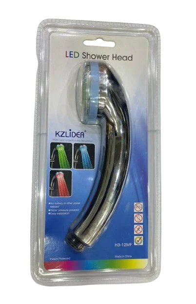 راس دش سماعة متوسطة ملونة H3shower-water-filter