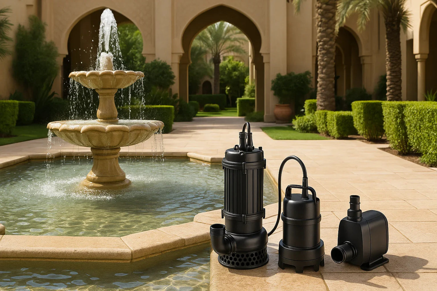 مضخات نوافير غاطسة