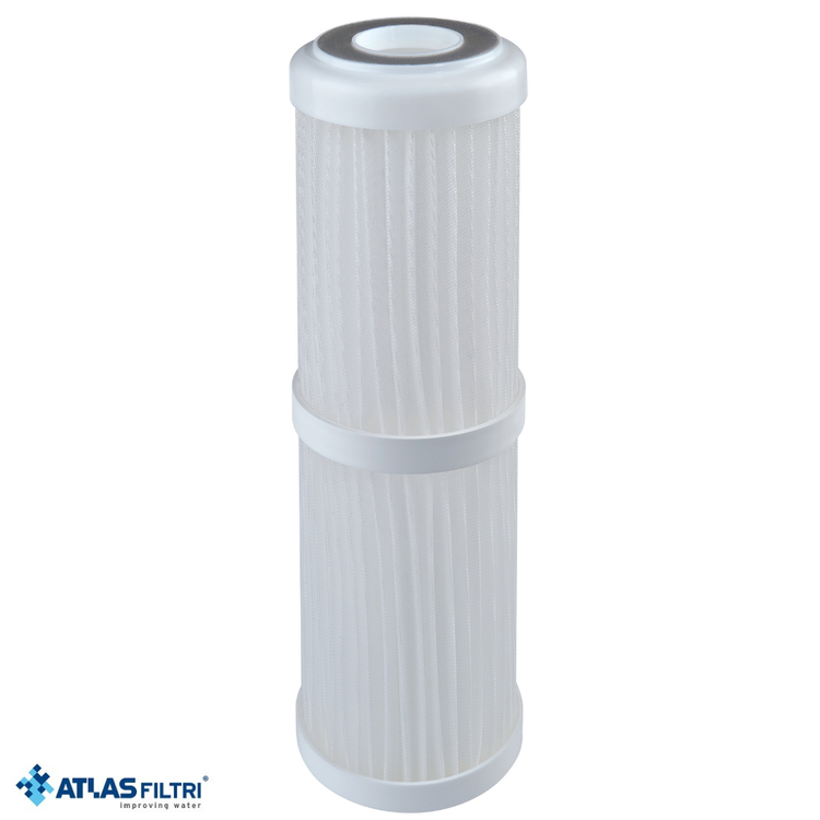 Atlas Filtri polypropylene pleated 10 inch 50 micron
