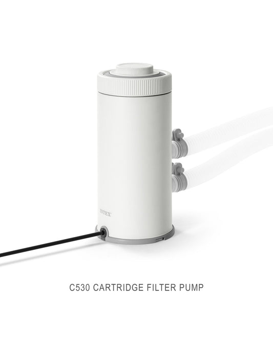 مضخة فلتر خرطوشة C530 220-240 فولت إنتكس | Intex C530 Cartridge Filter Pump 220-240V INT26604
