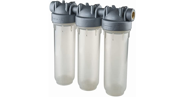 Atlas Filtri DP SNAKE 10 inch antimicrobial transparent