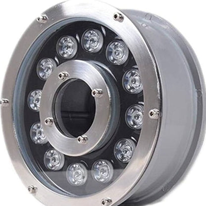 12v LED كشاف نافورة دائري