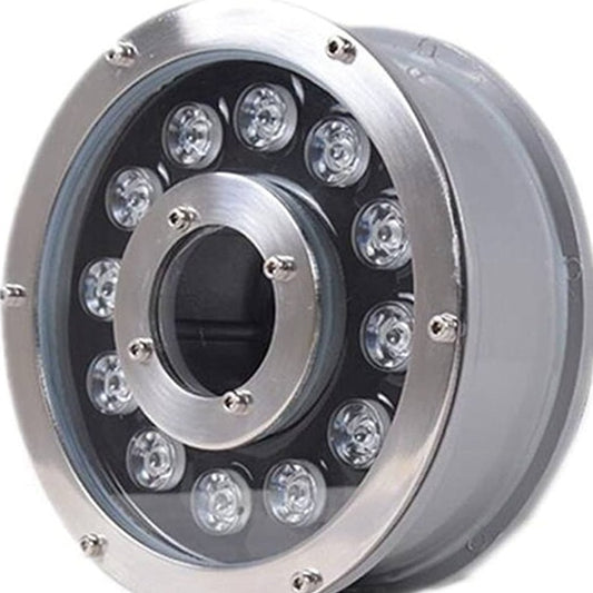 12v 12w LED كشاف نافورة دائري 1.5 بوصة