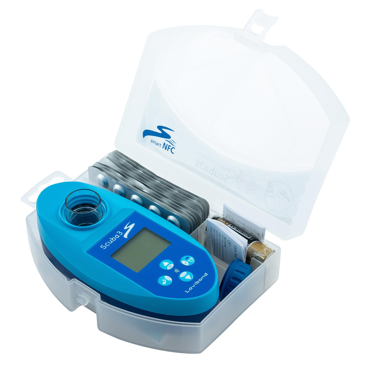 جهاز فحص مياه المسابح الإلكتروني سكوبا  | Scuba 3S Pool Water Tester