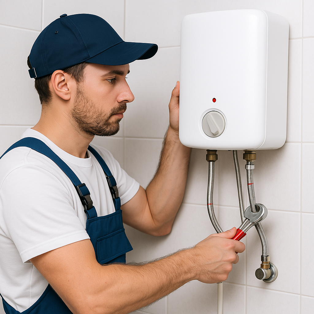 تركيب سخان فوري (خدمة فقط)