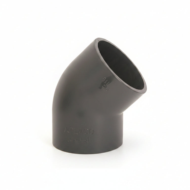PVC Schedule 80 45° Elbow | كوع PVC شيدول 80 45 درجة