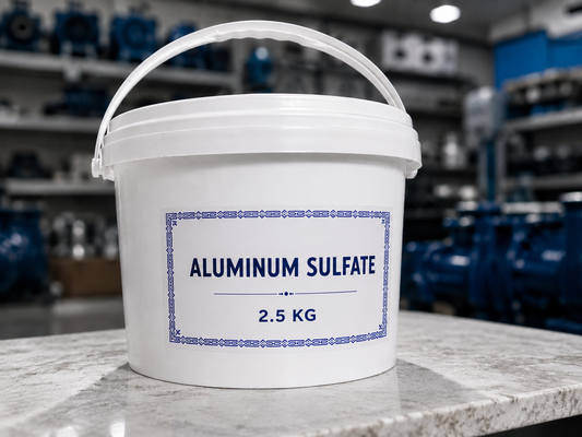 كبريتات الألومنيوم 2.5 كجم للمسابح | Aluminum Sulfate