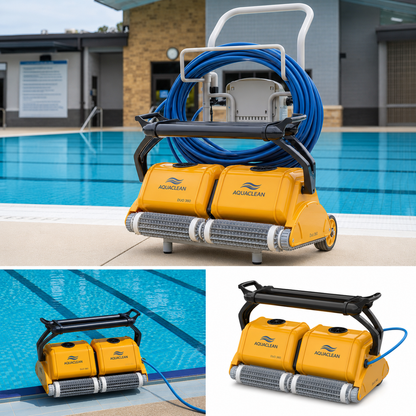 روبوت تنظيف المسابح الأوتوماتيكي | Dolphin 2x2 Gyro Pro Automatic Pool Cleaner WB