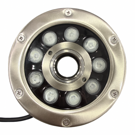 12v LED كشاف نافورة دائري