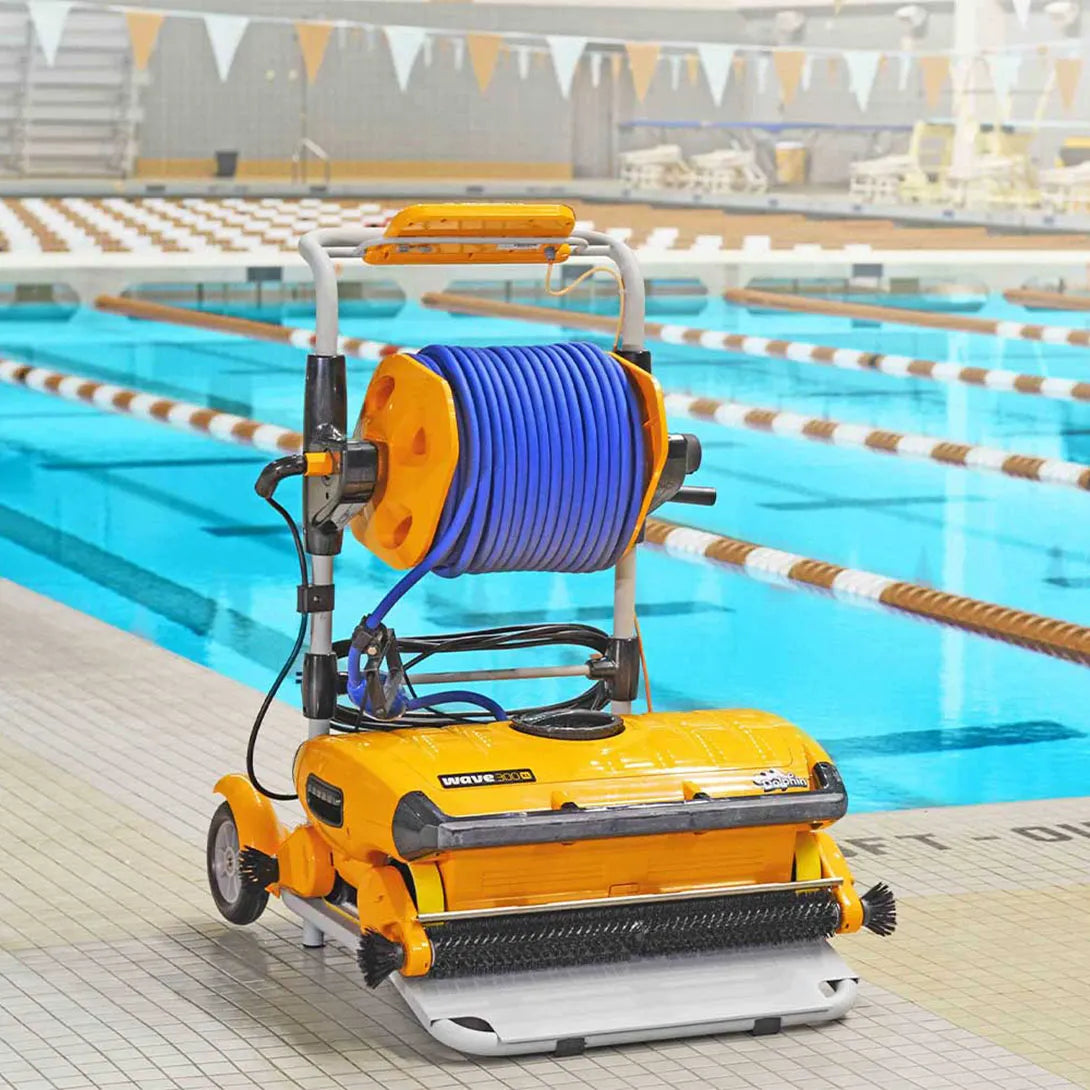 روبوت تنظيف المسابح الأوتوماتيكي | Dolphin Wave 300XL Automatic Pool Cleaner
