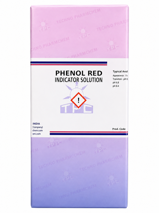 Phenol Red Indicator Solution 500ml | محلول فينول ريد لفحص pH المسابح