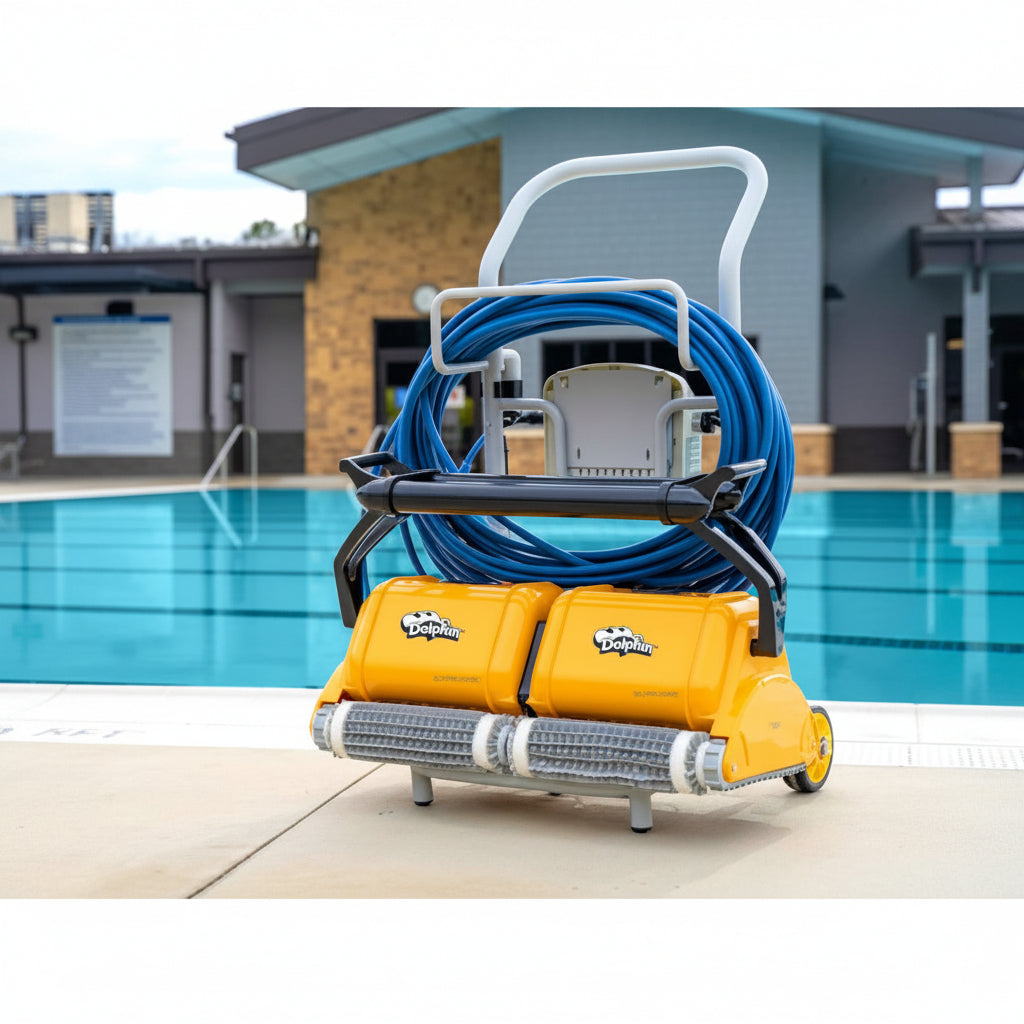 روبوت تنظيف المسابح الأوتوماتيكي | Dolphin 2x2 Gyro Pro Automatic Pool Cleaner WB