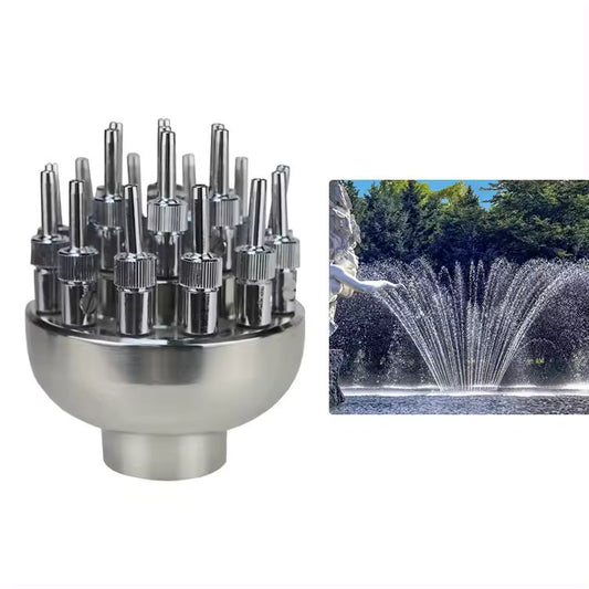 راس نافورة شجري ستانلس ستييل