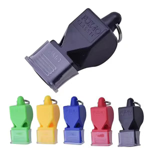Pealess Referee Whistle with Lanyard | صافرة حكم رياضية