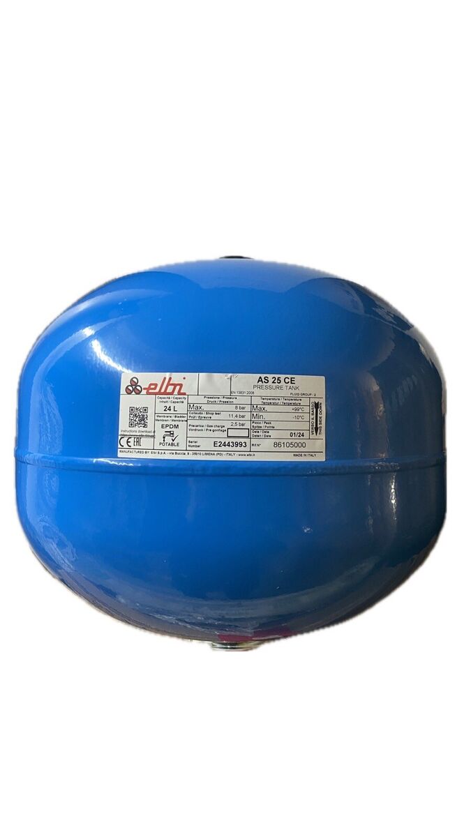 خزان ضغط ايطالي 24 لتر 10بار ELBI