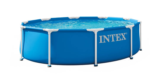 مجموعة حمام سباحة بإطار معدني إنتكس | Intex Metal Frame Pool Set INT28202 - Intex