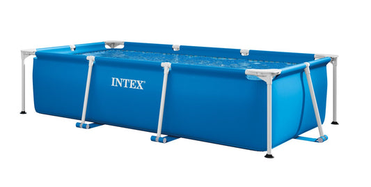 حمام سباحة بإطار معدني مستطيل إنتكس للأعمار 6 سنوات فأكثر | Intex Rectangular Frame Pool Ages 6+ INT28271 - Intex (image 1)