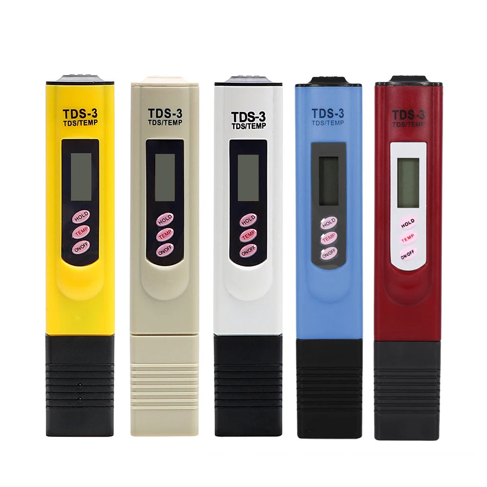 جهاز قياس TDS الرقمي المحمول لفحص جودة المياه | Portable LCD Digital Water Quality Tester