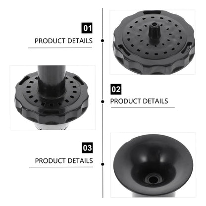 طقم فوهات نافورة للمضخات متعددة الأشكال – Fountain Pump Nozzle Set Water Spray Heads for Pond & Pool Pumps
