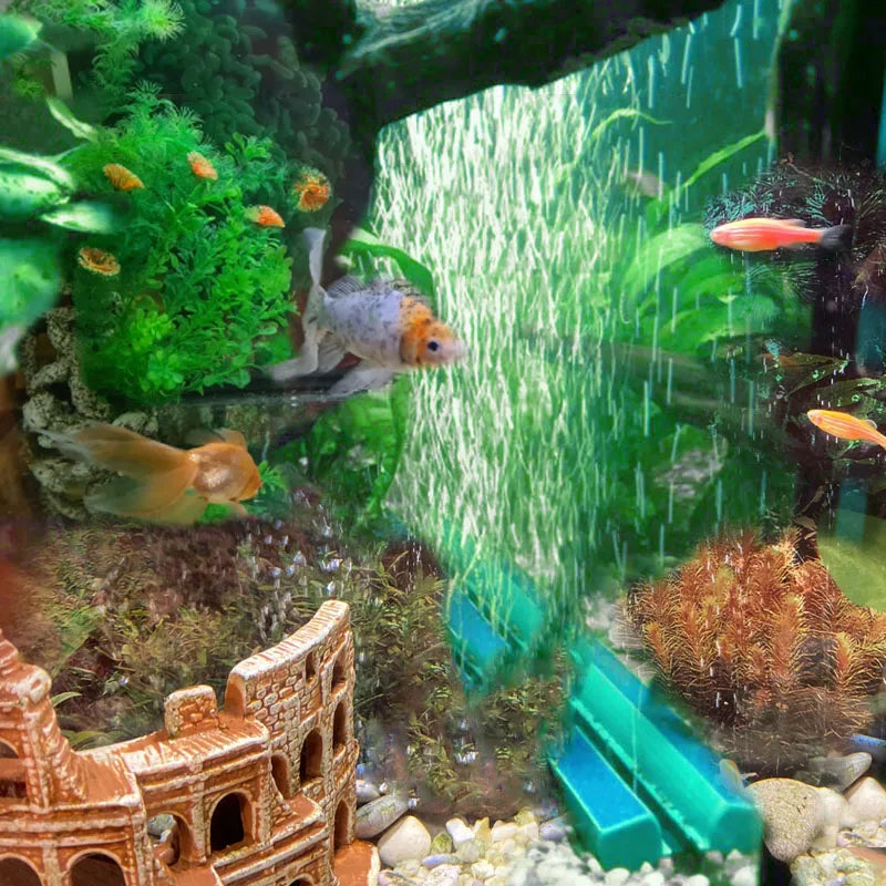 حجر هواء أكسجين للأحواض السمكية 10-40 سم | Aquarium Air Stone Bubble Bar