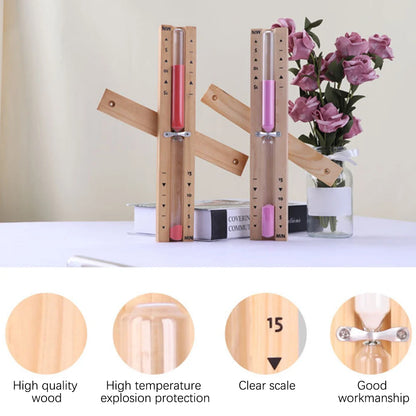 ساعة رملية خشبية للساونا 15 دقيقة | Sauna Sand Timer 15 Minutes
