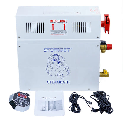 مولد بخار ساونا منزلي 220V/380V | Steam Generator for Sauna, SPA & Steam Shower with Digital Controller