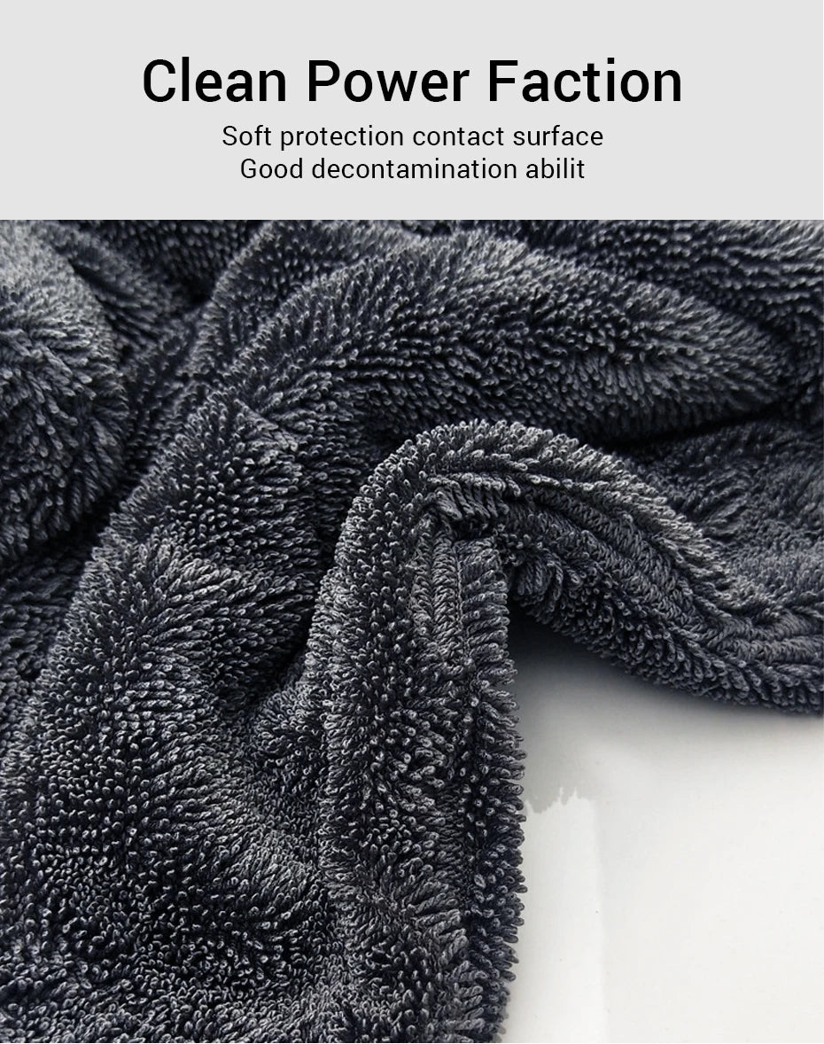 منشفة مايكروفايبر 1200GSM للسيارات | SEAMETAL Car Detailing Towel