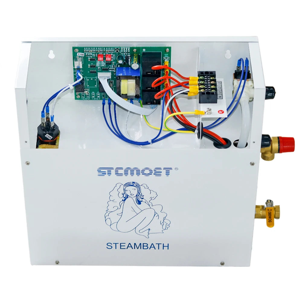 مولد بخار ساونا منزلي 220V/380V | Steam Generator for Sauna, SPA & Steam Shower with Digital Controller