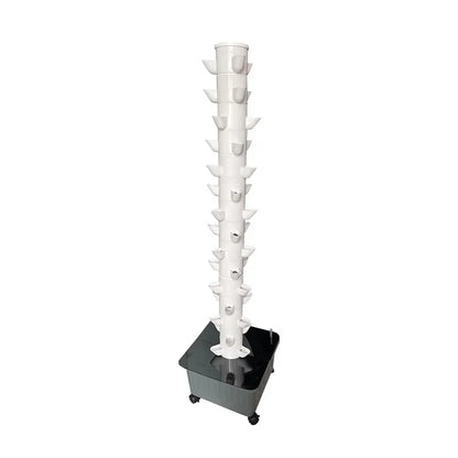 برج زراعة مائية عمودي 15 طبقة 45 فتحة | Vertical Hydroponic Grow Tower