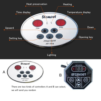 مولد بخار ساونا منزلي 220V/380V | Steam Generator for Sauna, SPA & Steam Shower with Digital Controller
