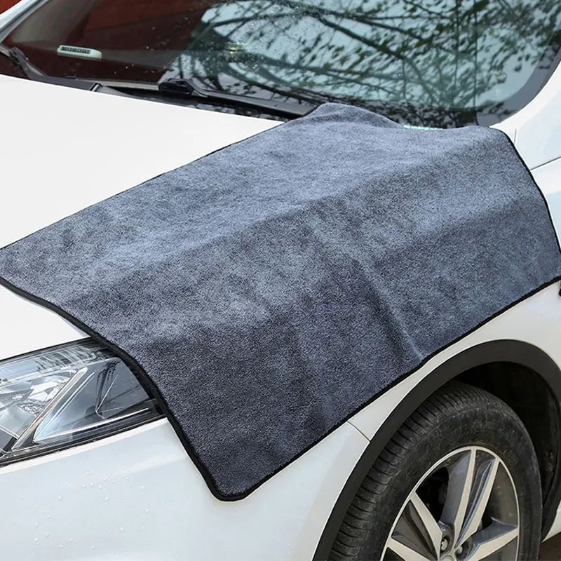 منشفة مايكروفايبر كبيرة لغسيل وتجفيف السيارات | Super Absorbent Microfiber Car Drying Towel