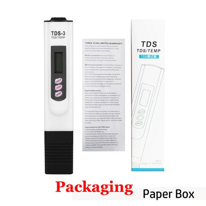 جهاز قياس TDS الرقمي المحمول لفحص جودة المياه | Portable LCD Digital Water Quality Tester
