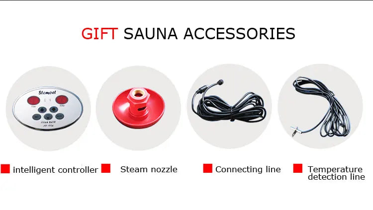 مولد بخار ساونا منزلي 220V/380V | Steam Generator for Sauna, SPA & Steam Shower with Digital Controller
