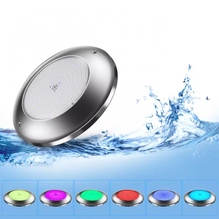 كشاف مسبح بلاستيك LED بريموت 24 واط 12 فولت | Remote LED Pool Light 24W 12V