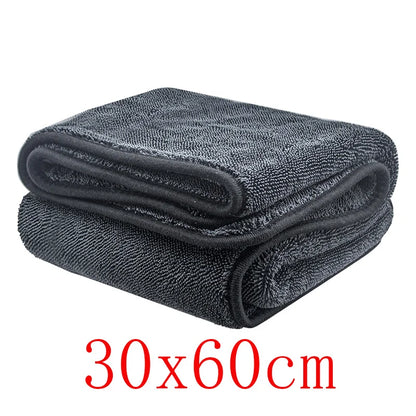 منشفة مايكروفايبر كبيرة لغسيل وتجفيف السيارات | Super Absorbent Microfiber Car Drying Towel