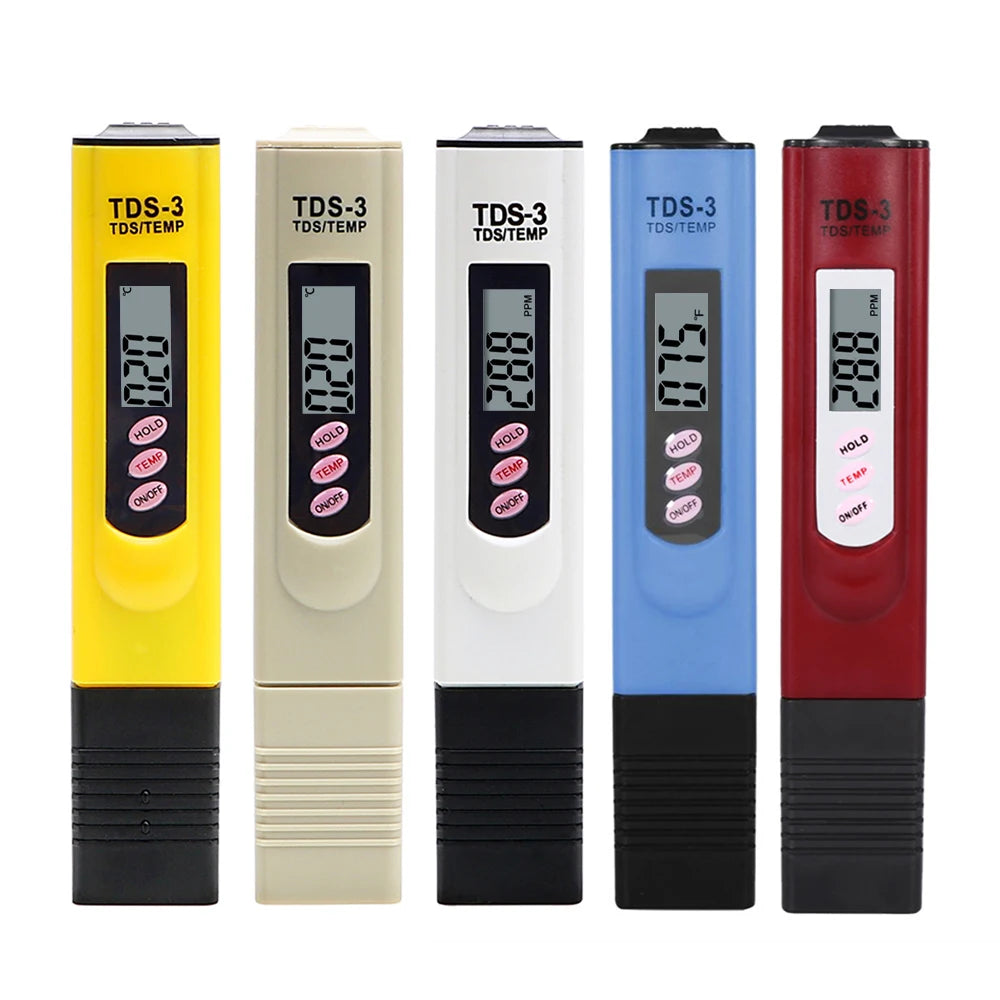 جهاز قياس TDS الرقمي المحمول لفحص جودة المياه | Portable LCD Digital Water Quality Tester