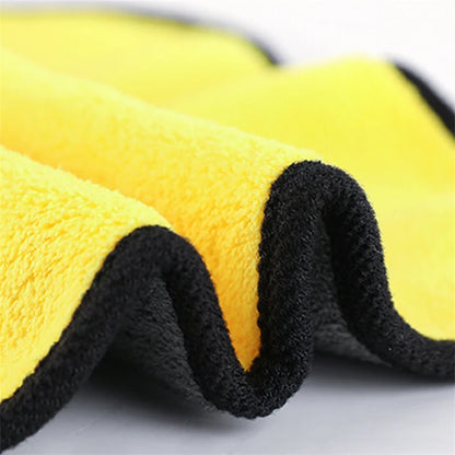 منشفة مايكروفايبر كبيرة لغسيل وتجفيف السيارات | Super Absorbent Microfiber Car Drying Towel